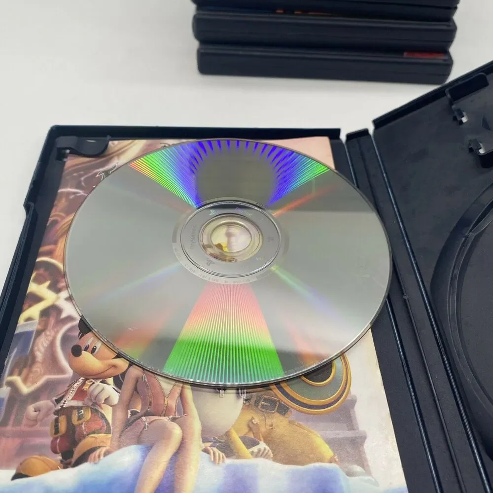 Kingdom Hearts II (PlayStation 2, 2006) Tested Used